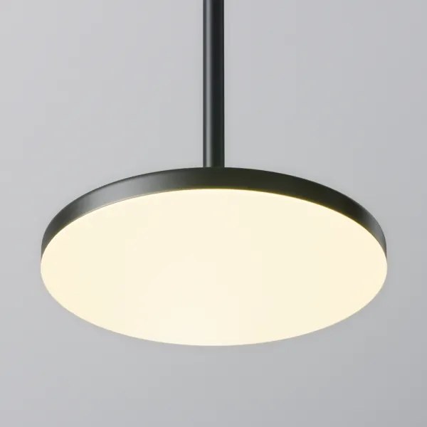 Maytoni P076PL-L12W3K-B - LED Csillár zsinóron PLATO LED/12W/230V 3000K fekete