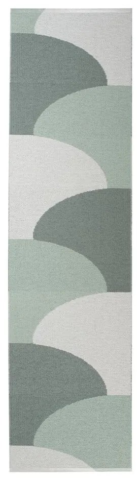 Zöld kültéri-beltéri futószőnyeg 70x270 cm Hill Army Misty Mint – Pappelina