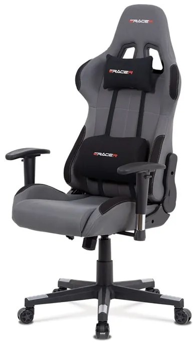 Szürke Gamer Szék, Hinta Mechanikával. KA-F05 GREY
