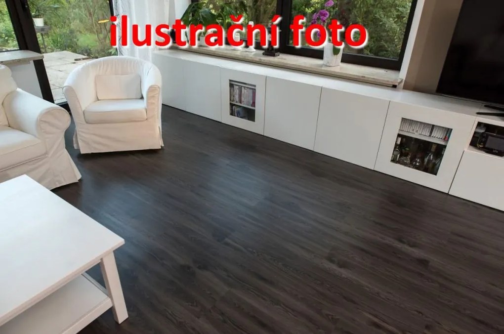 STILISTA Úszó vinyl padló 5,07m² tölgy sötétszürke