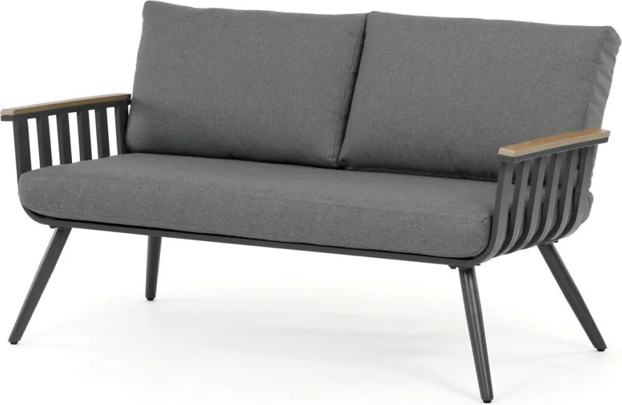 Kerti bútor garnitúra, alumínium, szürke, AZS-S1921 GREY