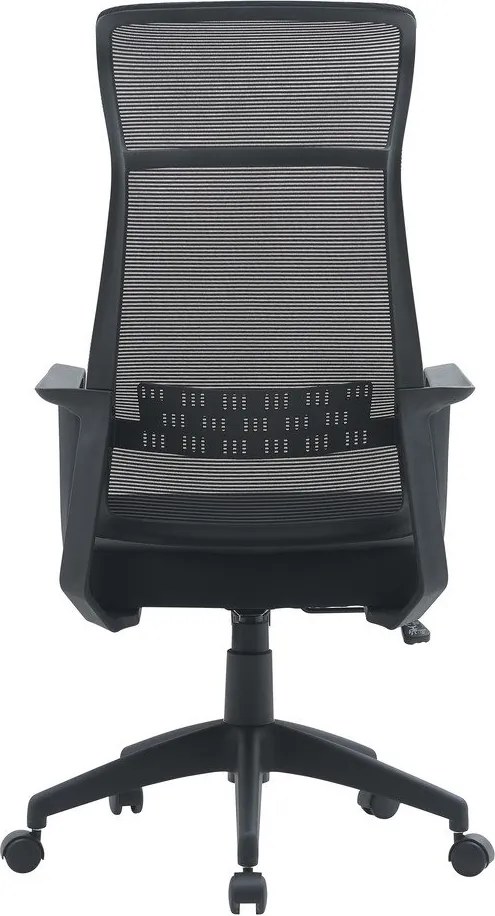 Fekete kárpitozott irodai szék Hoboken – Yes Everyday