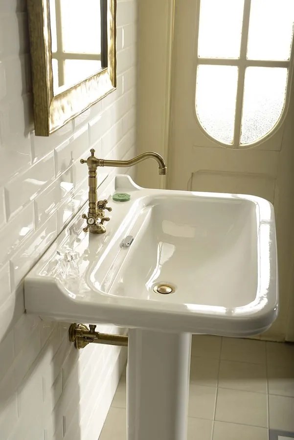 , ANTEA fali csaptelep, felső konzol, króm/arany, 3362