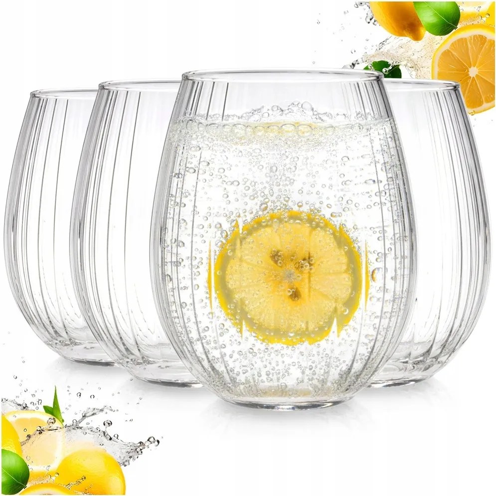 Poharak Csíkok Italtartók Italtartó szett Pohár szett 400 ml