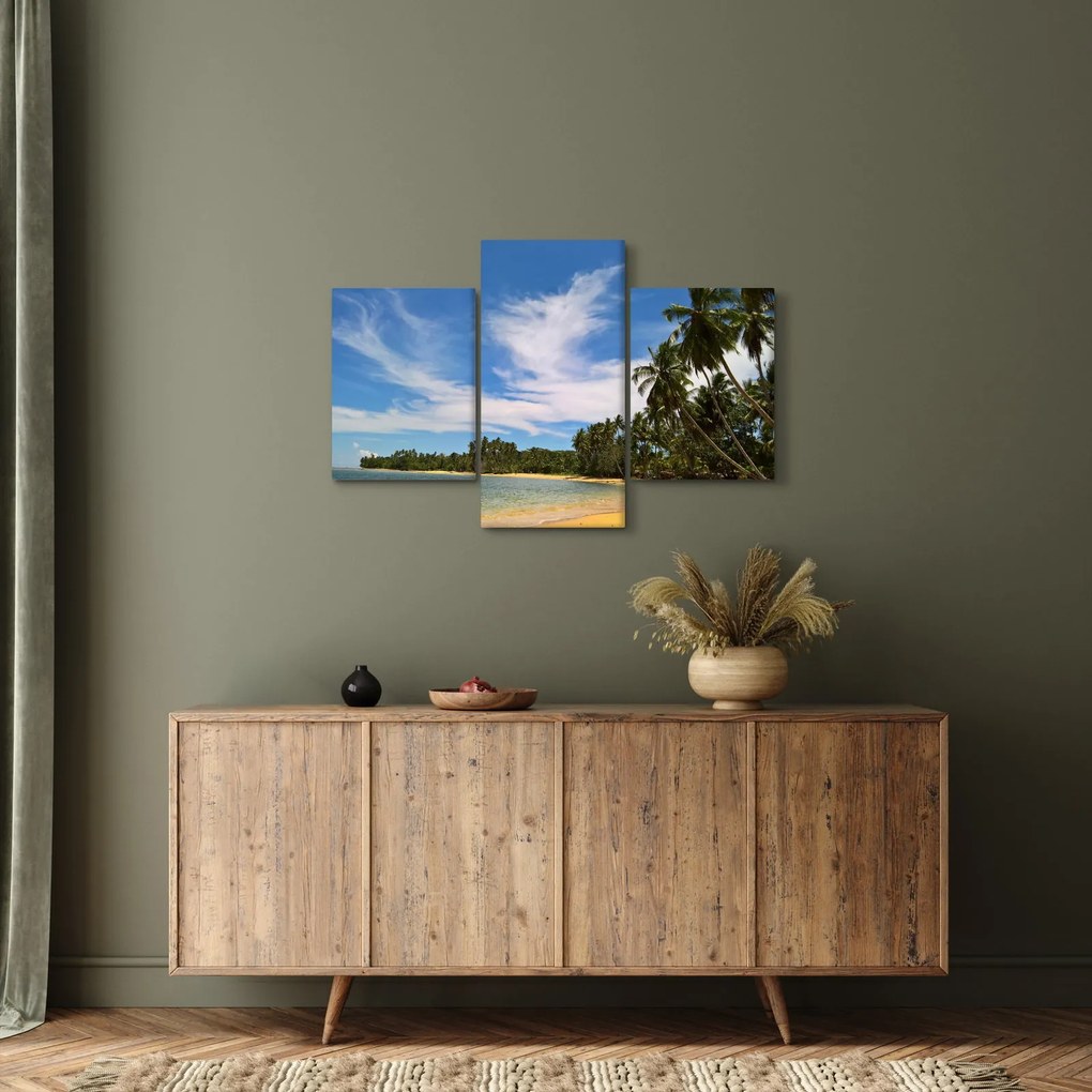 Kép a strandról (90x60 cm)