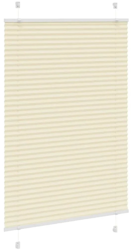 pliszírozott redőny krém 90x150 cm szövetszélesség 89,4 cm