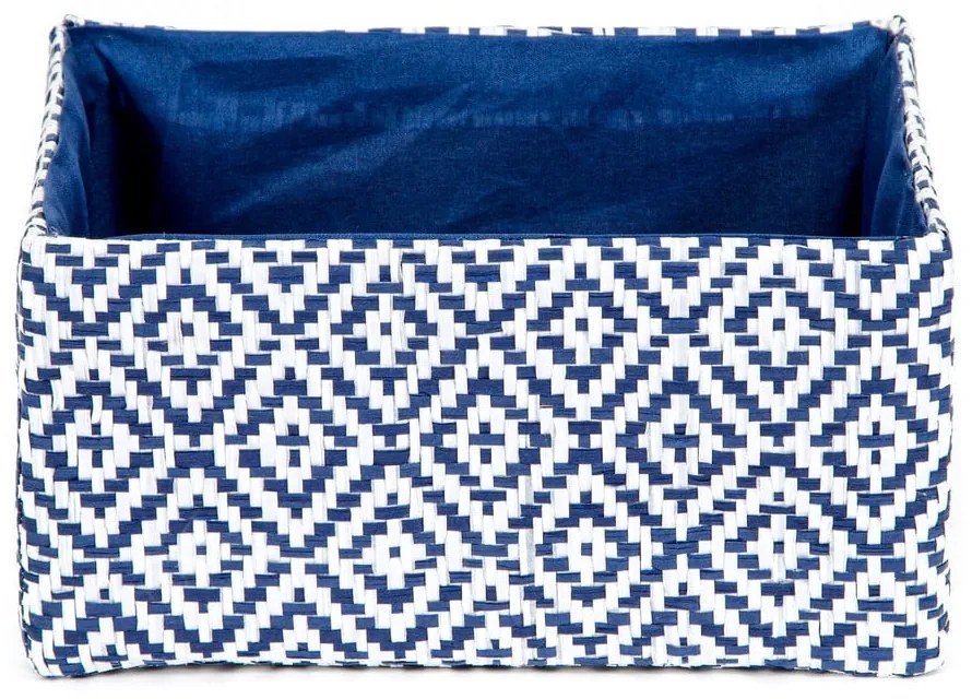 Fürdőszobai textil tárolókosár 23,5x16x12 cm Enzo – Compactor