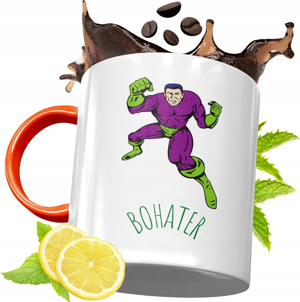 Narancssárga Bögre Gyerekeknek Gyereknapra, fényképes nyomattal