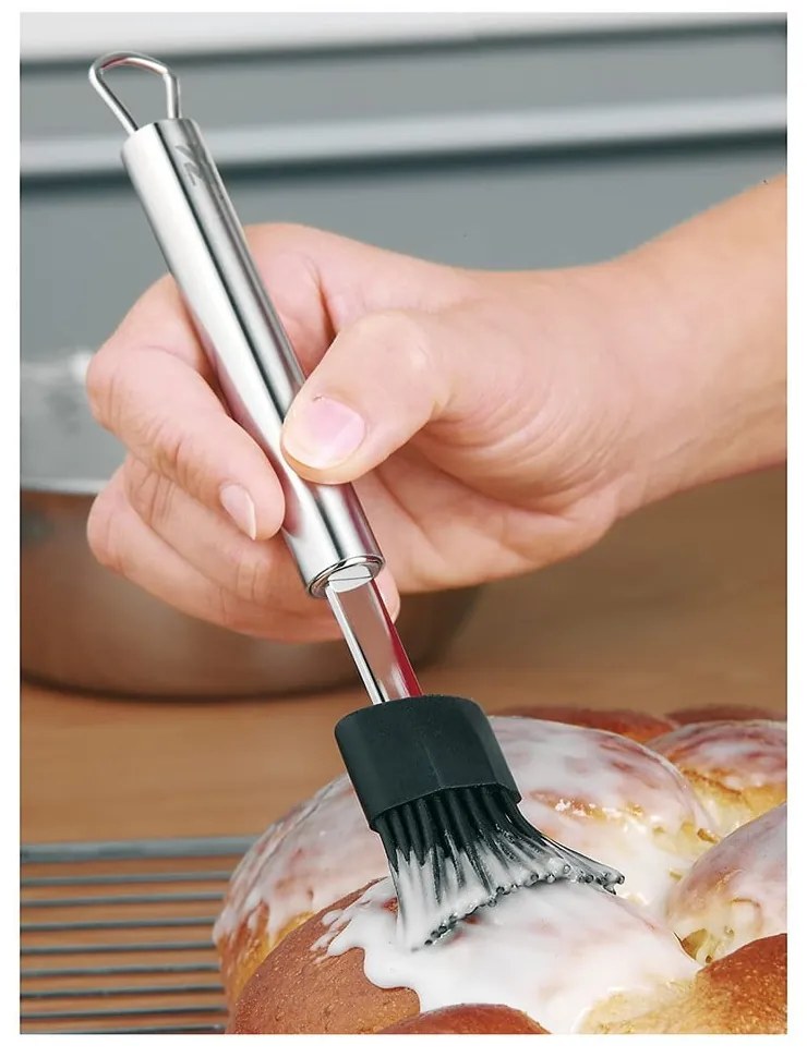 Cromargan® Profi Plus fekete ecset rozsdamentes markolattal - WMF