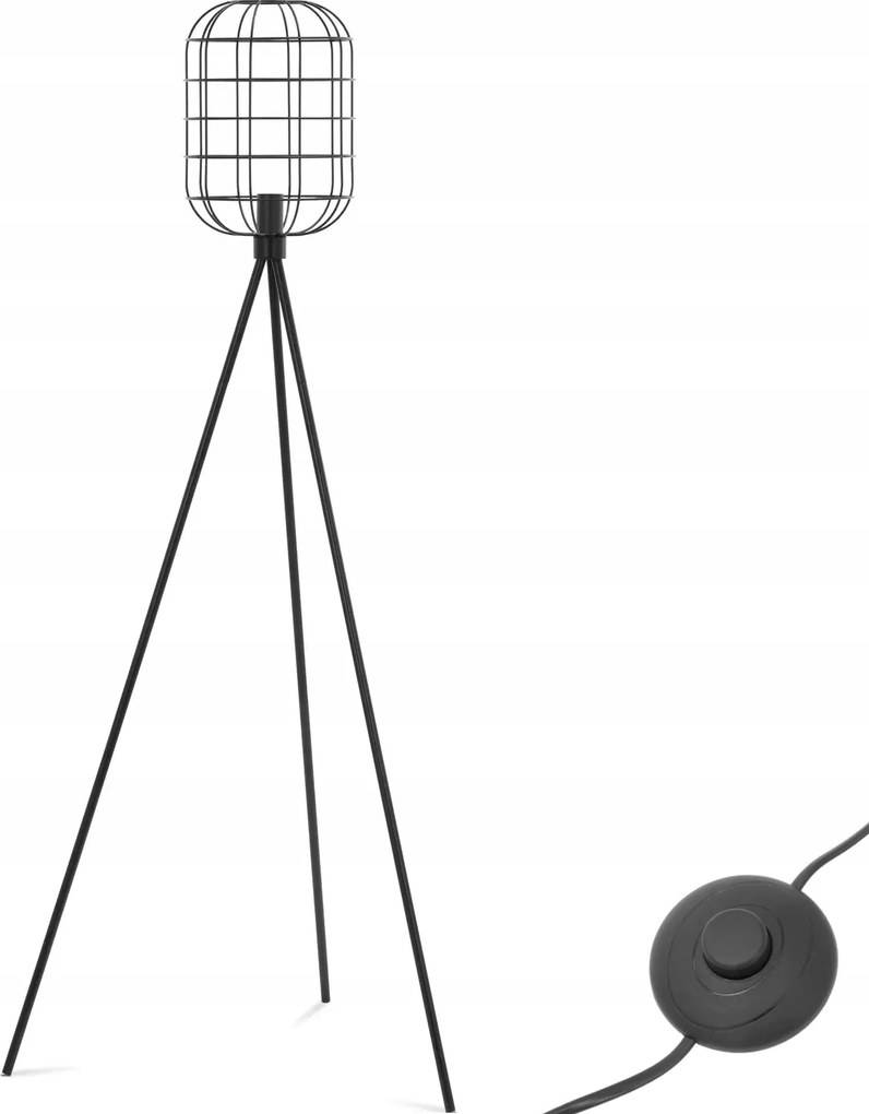 Álló lámpa hálós lámpabúra E27 163 cm