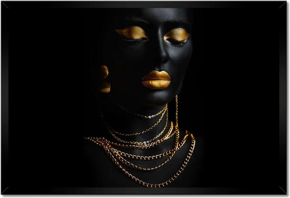 Poszterek keretben 60x40 Arany szemhéjak alatt