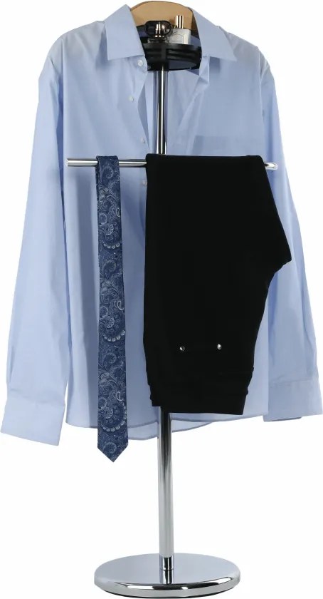 Szobainas, természetes fa/króm, SUNIL