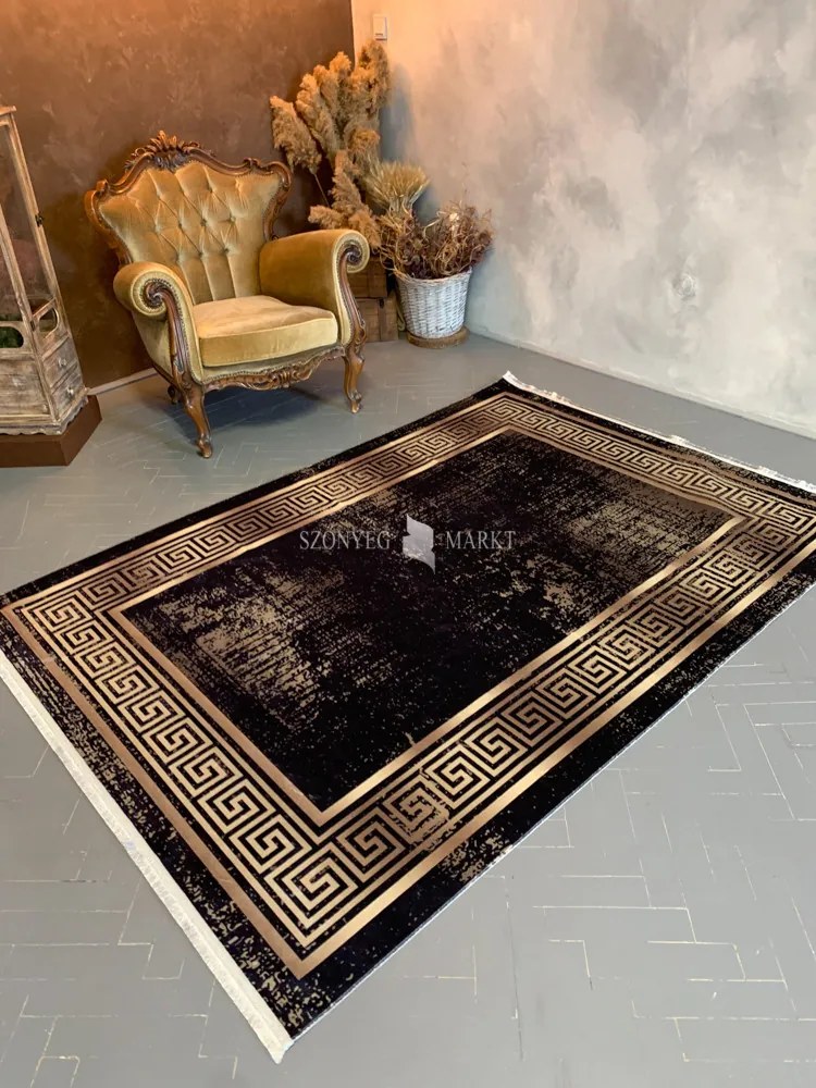 Velvet PS754V1 fekete szőnyeg 120x170 cm