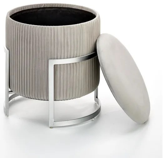 Taburet CRICKET átm. 40 cm szürke