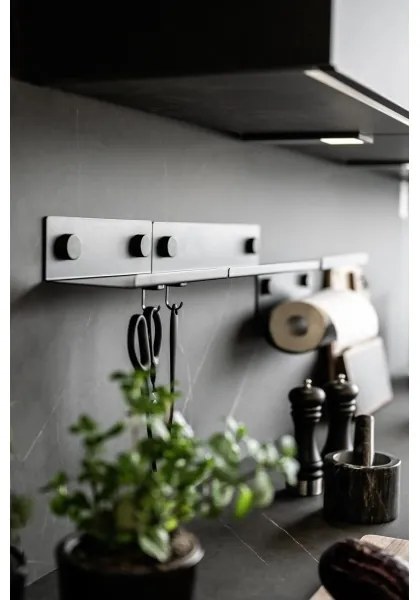 WENKO 71144800 - JET tekercstartó, 30x15 cm, fekete