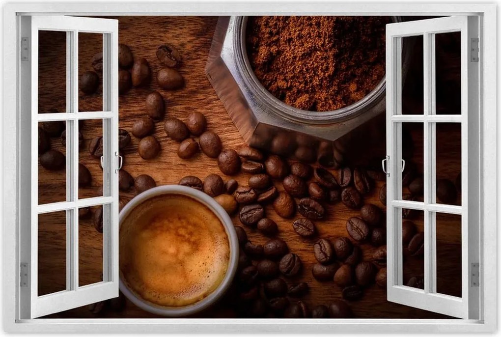 Poszterek 120x80 Natúr kávé