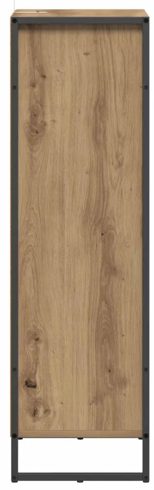 vidaXL Fürdőszoba Székény Művészi tölgy 40 x 30 x 100 cm Faanyag