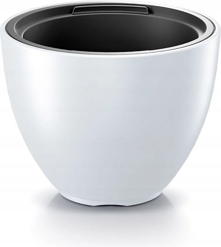 Virágcserép betéttel Heose III fehér 159137-2045