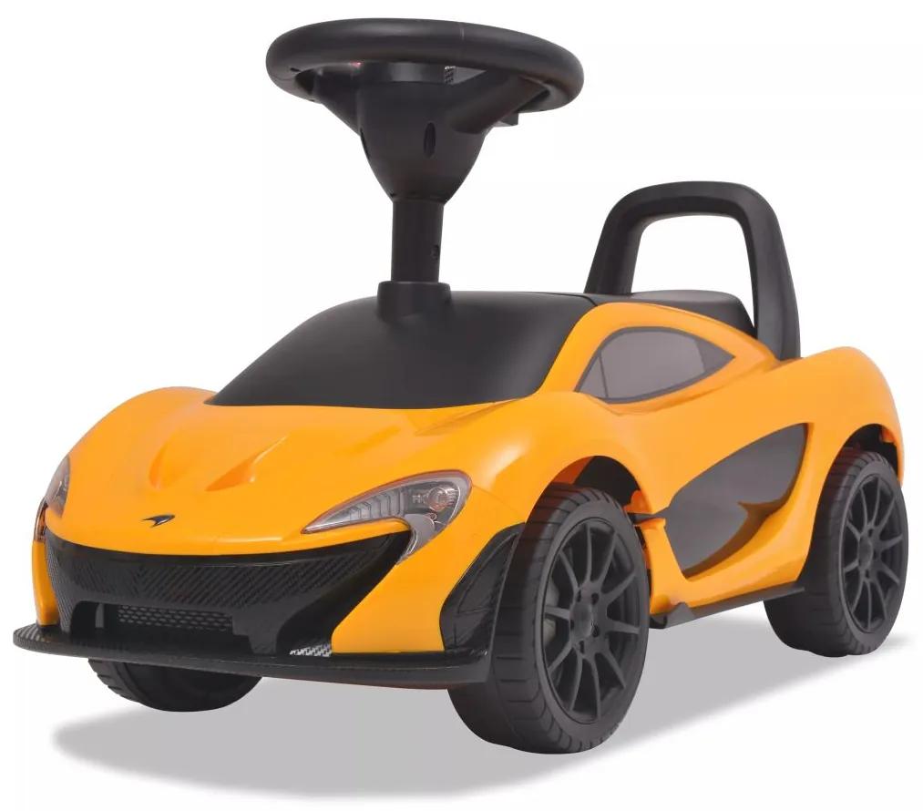 vidaXL sárga lábbal hajtható "McLaren P1" kisautó