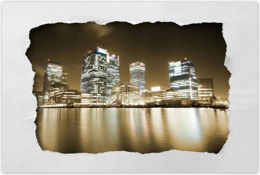 Poszterek 120x80 Sephia Londoni kilátás