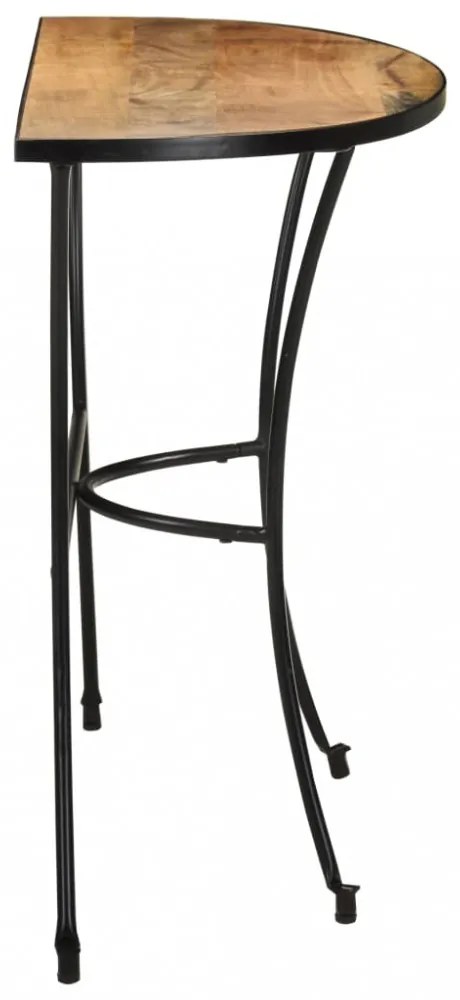 tömör mangófa kisasztal 110 x 40 x 77 cm