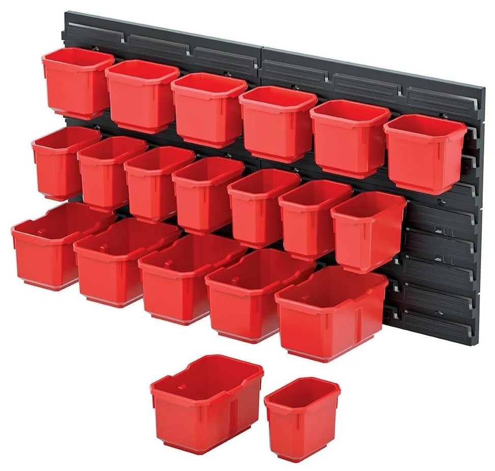 Kistenberg Függesztett panel 20 szerszámosládával ORDERLINE 800x392x195