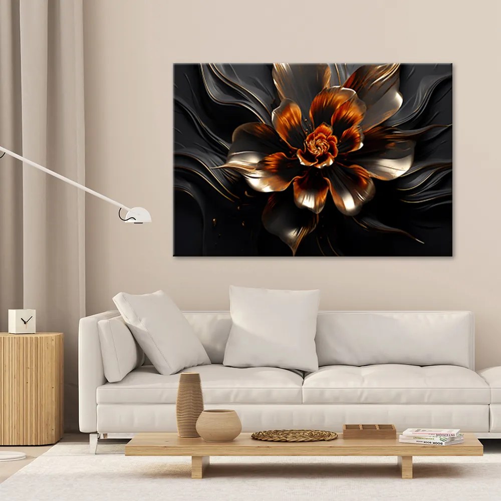 Gario Vászonkép Gyönyörű lótuszvirág Méret: 120 x 80 cm