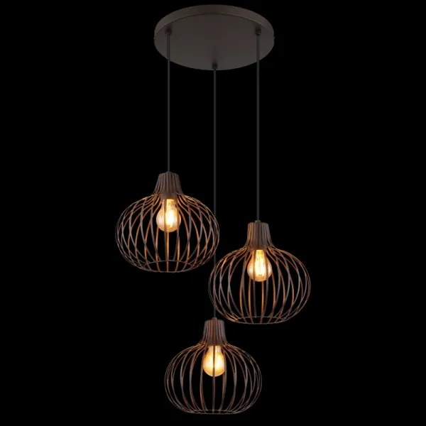 Globo 33379311 - Zsinóros függőlámpa MATEO 3xE27/40W/230V