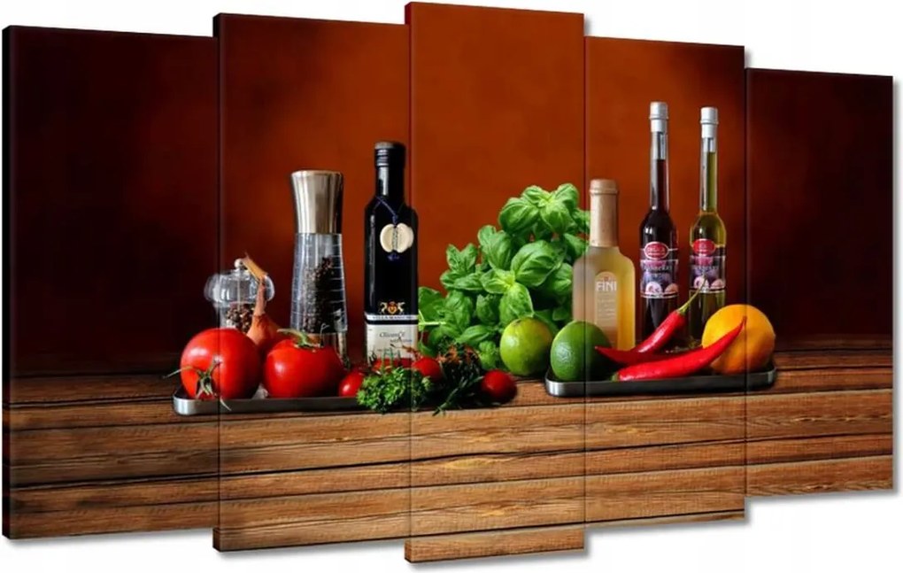 Festmények 100x60 Fűszerek a konyhába