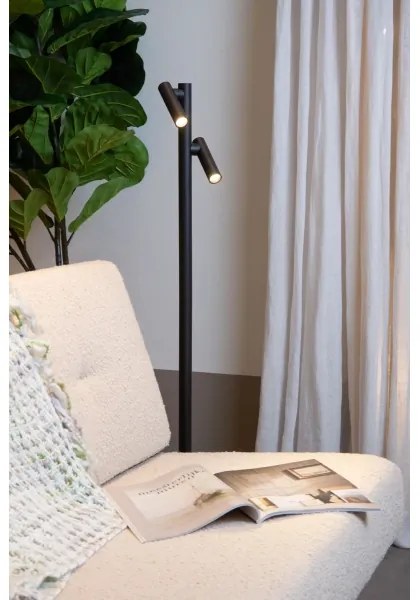 Lucide 27703/04/30 - LED Dimmelhető újratölthető kültéri lámpa ANTRIM 2xLED/2,2W/4V IP54 fekete