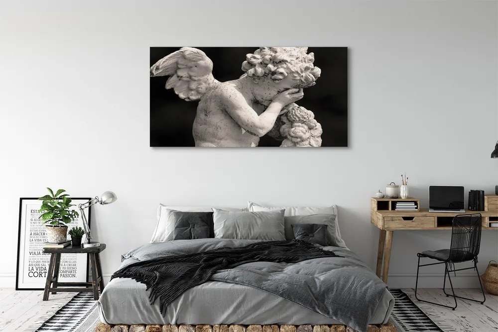 Canvas képek síró angyal 140x70 cm