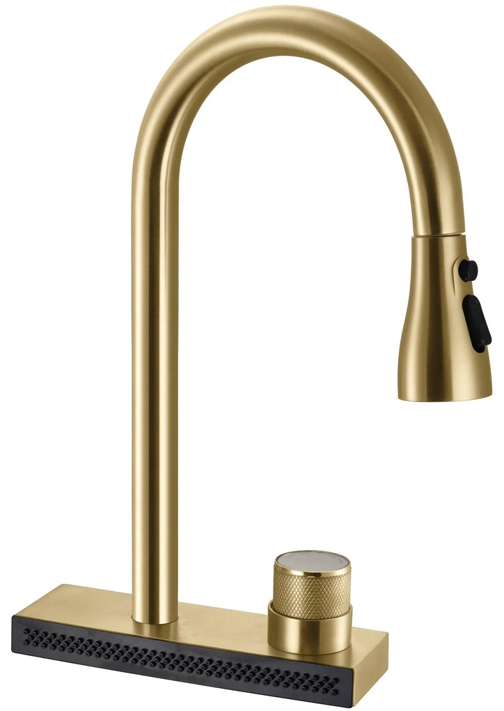 Konyhai csaptelep REA CONOR BRUSH GOLD