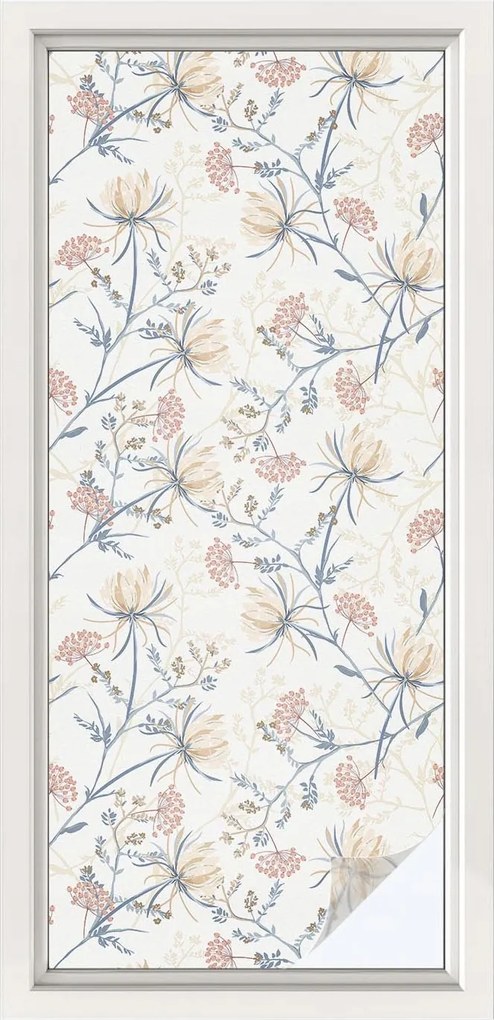 Szélvédőfólia Ablakvédő Adatvédelem Harmónia virágok 50x116