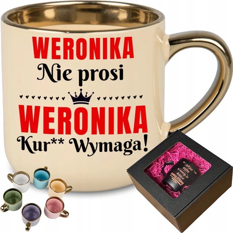 Veronika bögre nem kér Veronika tyúkok bögre ajándék Veronika