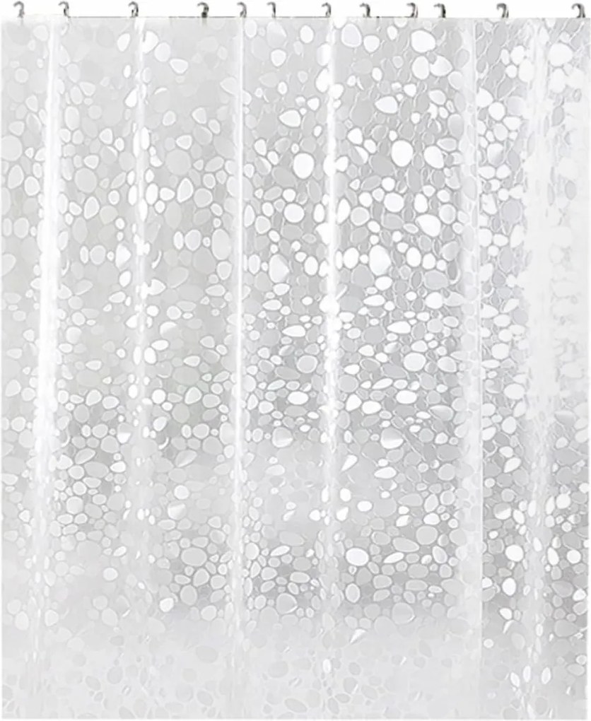 Zuhanyfüggöny antibakteriális Textil zuhanyfüggöny 180x200cm