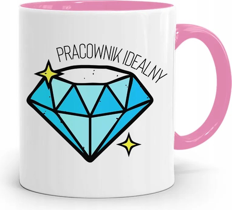 Munkavállalóknak Rózsaszín Munkavállaló Bögre Tökéletes, fényképes nyomtatással