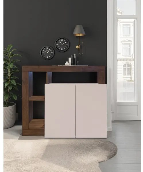 Komód LENOR kasmír/tölgy