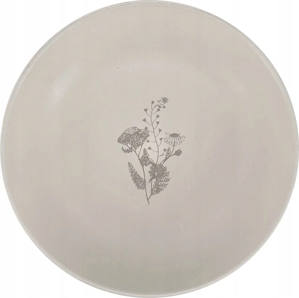 Kerámia mélylemez Cream Charm ø 22cm, krém/taupe