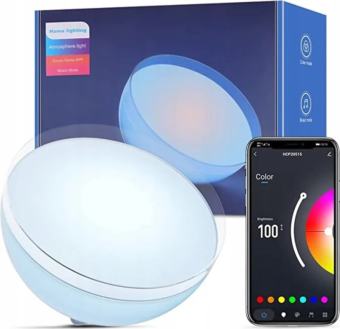 Rgbww Led lámpa Bluetooth wifi alkalmazás Gvvoo