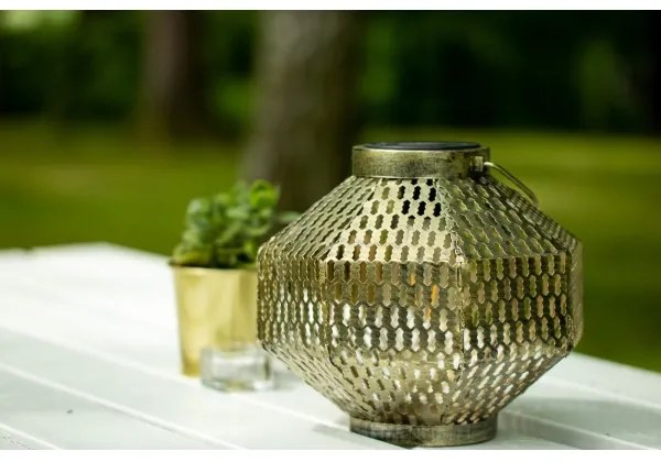 LED Napelemes lámpa LAURA 1xE27/1,2V 300 mAh IP44