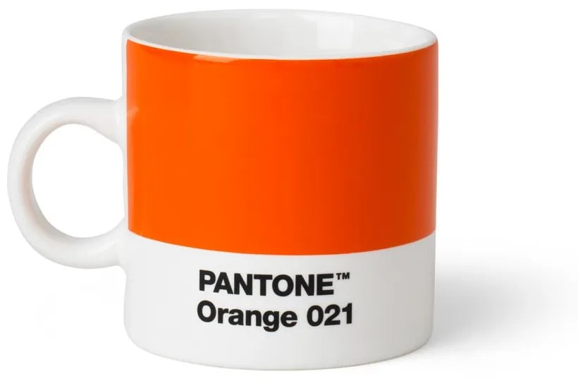 Narancssárga kerámia eszpresszó bögre 120 ml Espresso Orange 021 – Pantone