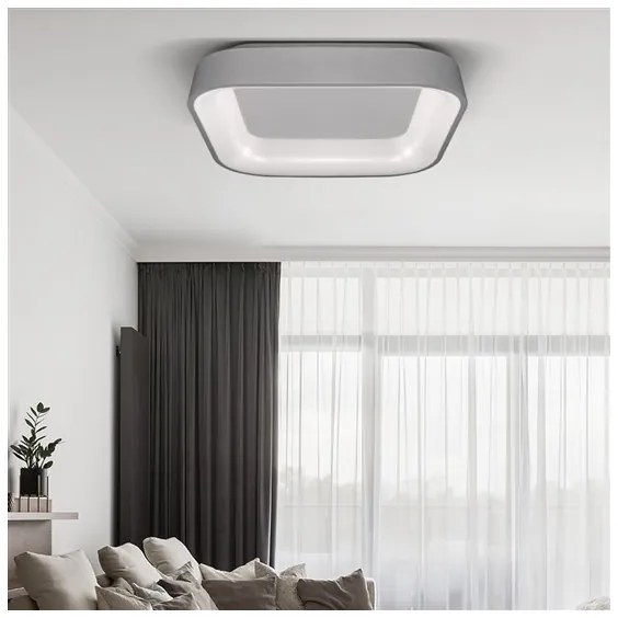 Solight WO769-G - TREVISO LED 48W stropní stmívatelné svítidlo s DO