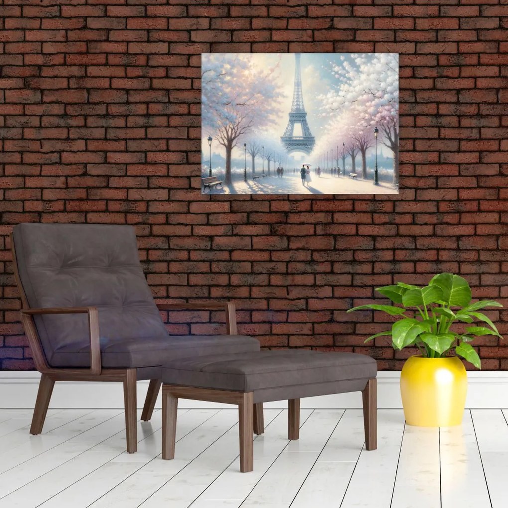 Kép - Párizsi festmény (70x50 cm)