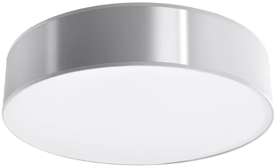 SOLLUX SL-0918 ARENA Kerek Mennyezeti Lámpa Szürke E27 IP20
