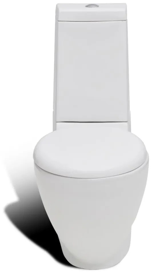 Fehér kerámia WC és bidé szett