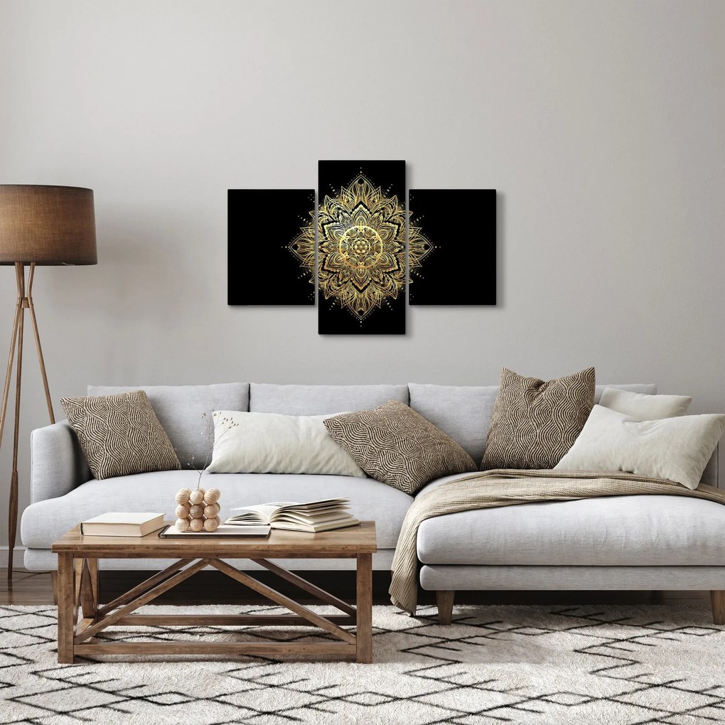 Kép - Mandala gazdagság (90x60 cm)