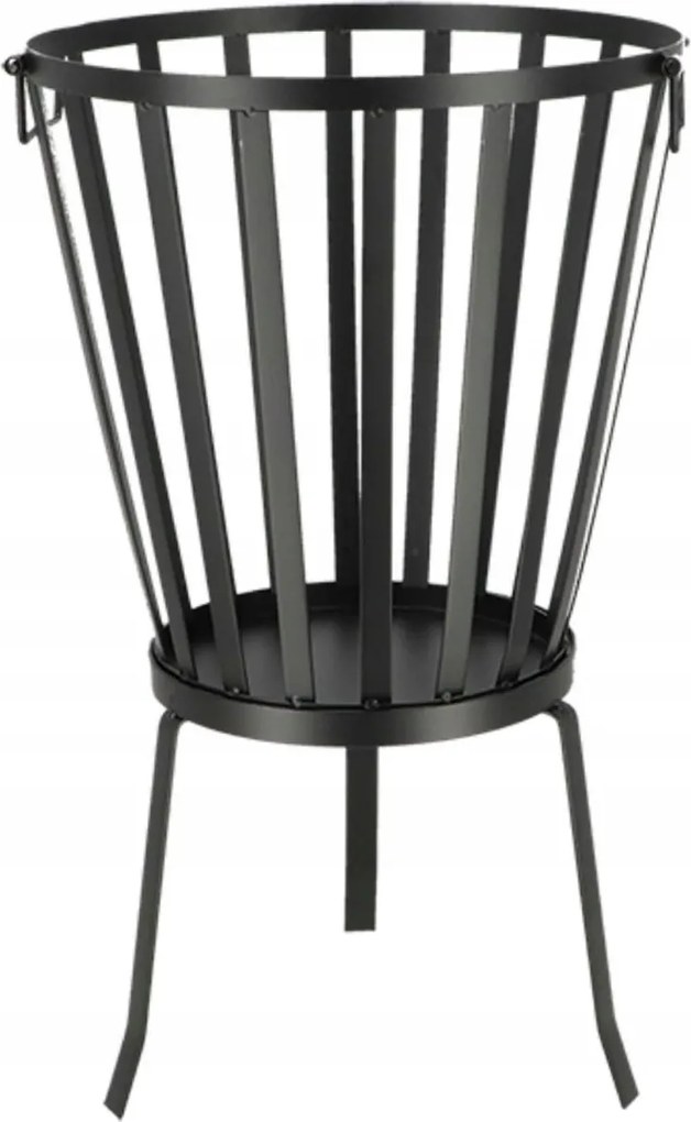 Kerti tűzrakó kosár kerek h57,5 cm Fa Kerti Tűztér