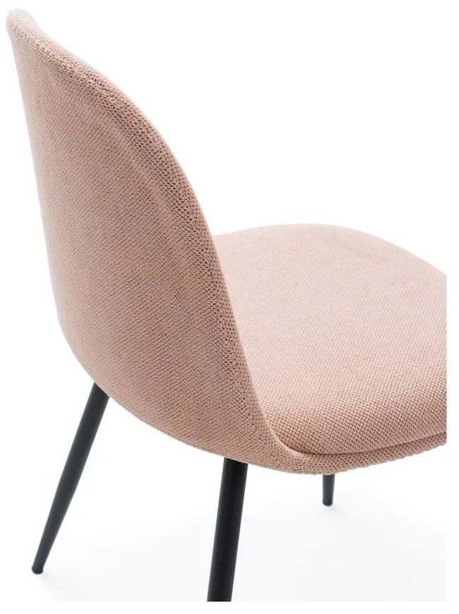 Világos rózsaszín étkezőszék szett 4 db-os Malila – Marckeric