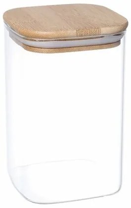 4Home Bamboo fedeles üveg tárolóedény, 950 ml, 950 ml