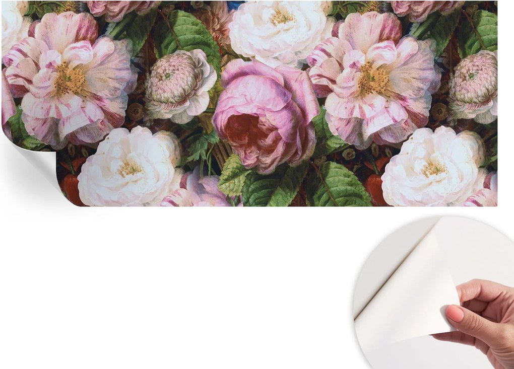Öntapadós Mosható Fali Fotótapéta Virágos elegancia 250x104 cm